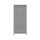 Wall shelf 300x100 cm (HxW), perforated sheet metal rear panel, grey