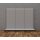 Wall shelf 240x300 cm (HxW), perforated metal back panel, gray