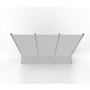 Wall shelf 240x300 cm (HxW), perforated metal back panel,...