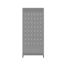 Wall shelf 290x100 cm (HxW), perforated sheet metal rear...