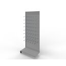 Add-on wall shelf 290x100 cm (HxW), perforated sheet...